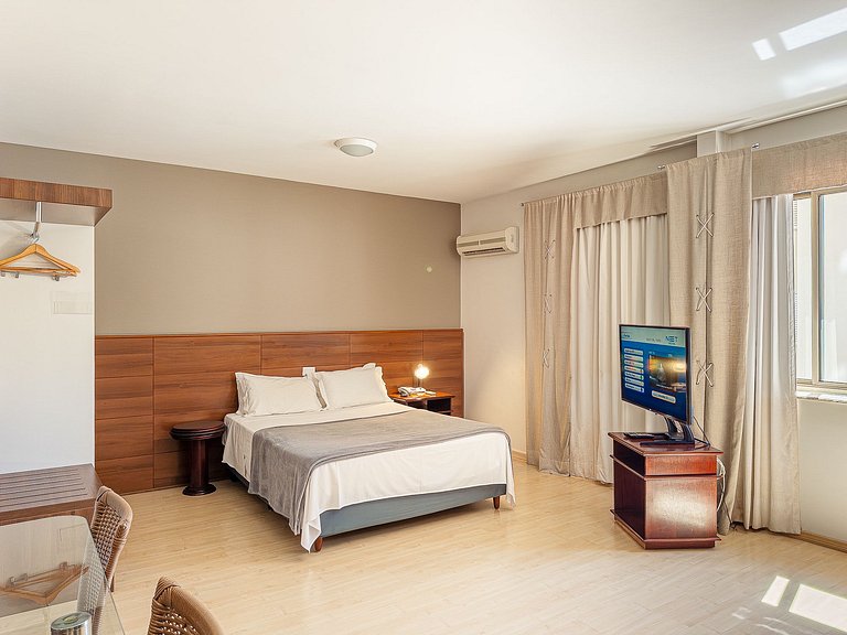 Estilo & Conforto em hotel no centro da cidade