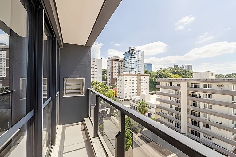Smart Loft no centro; lazer completo e estilo