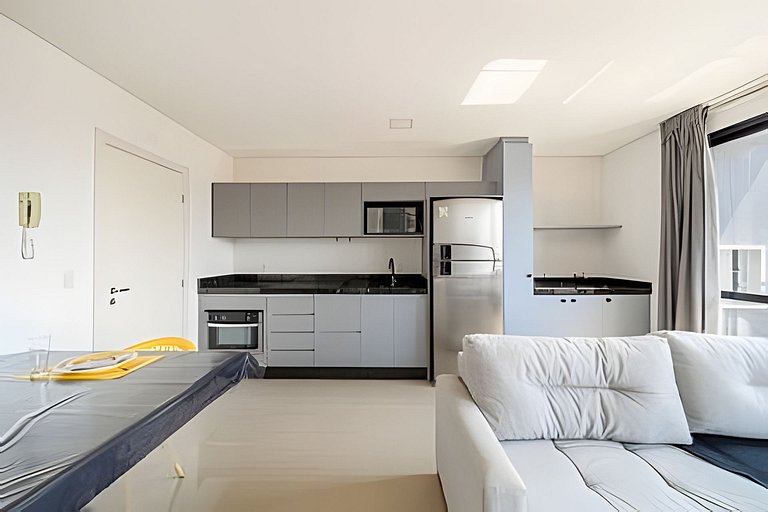 Smart Loft no centro; lazer completo e estilo