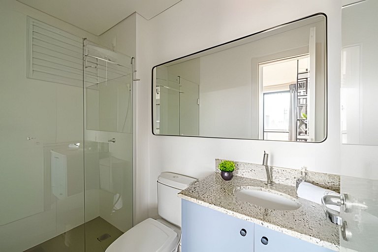 Smart Loft no centro; lazer completo e estilo
