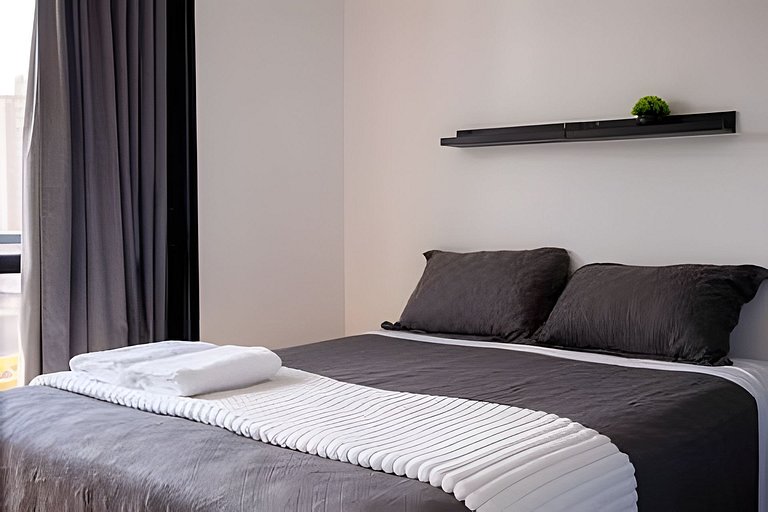 Smart Loft no centro; lazer completo e estilo