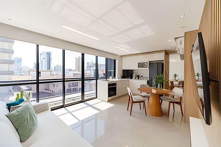 Conforto e estilo para toda família no centro