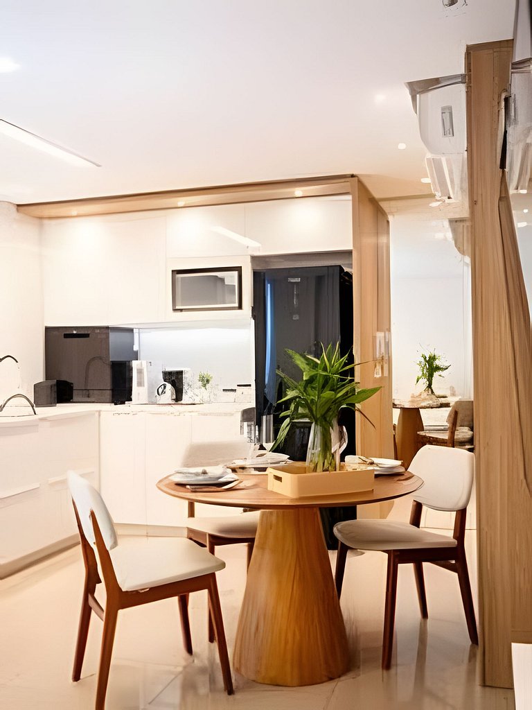 Conforto e estilo para toda família no centro