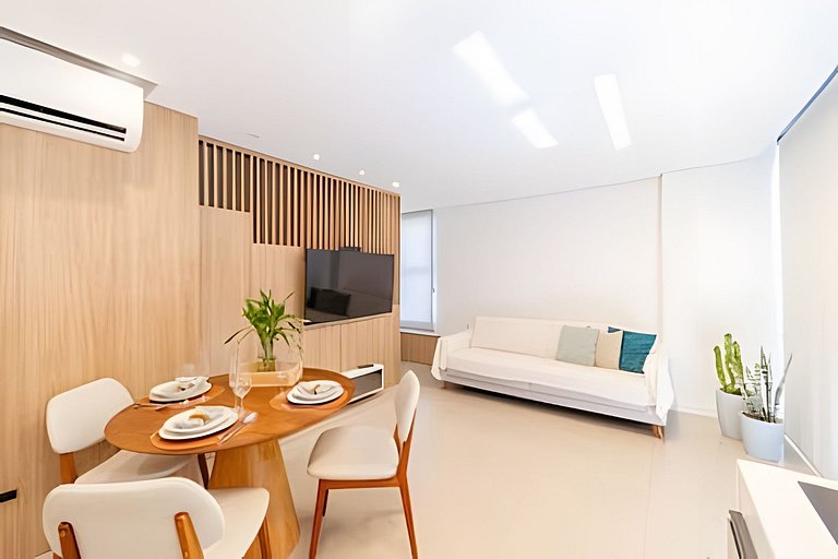 Conforto e estilo para toda família no centro