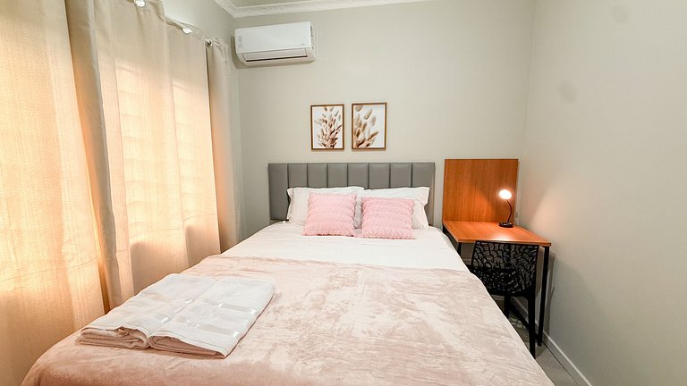 Suíte Kyoto | Fechadura e banheiro exclusivo