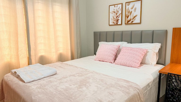 Suíte Kyoto | Fechadura e banheiro exclusivo