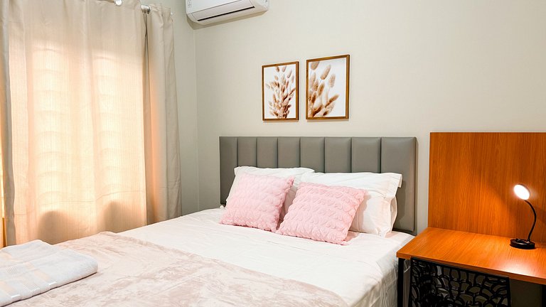 Suíte Kyoto | Fechadura e banheiro exclusivo