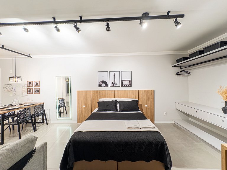 Alto padrão e design moderno em edifício completo