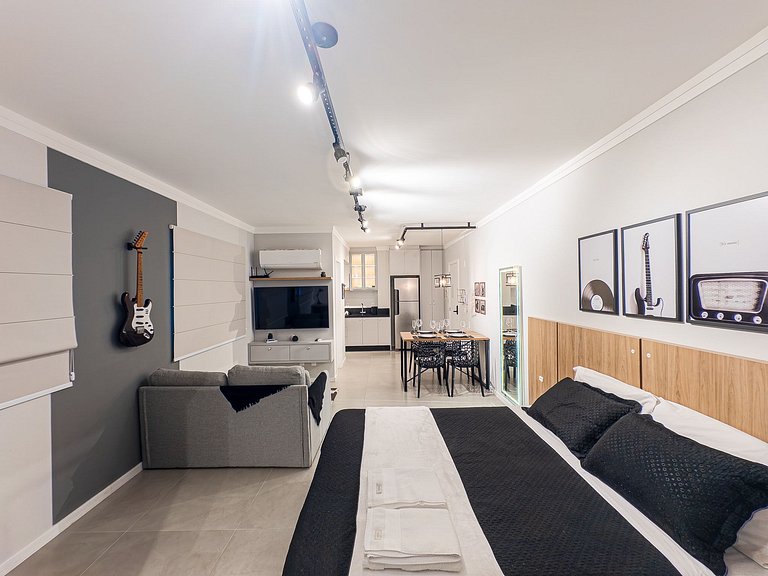 Alto padrão e design moderno em edifício completo