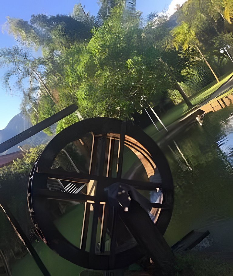 Casa de Campo: Piscina, Lago, Lareira e Churrasco