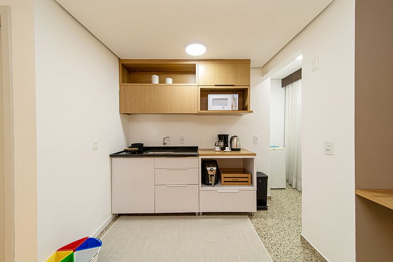 Quarto nobre em hotel no centro de Joinville