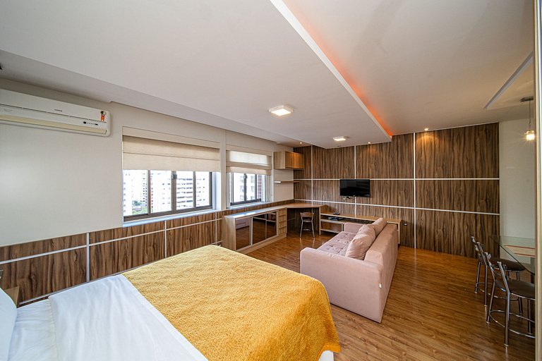 Premium Queen; Sofá-cama e Vista Privilegiada PRZ 907