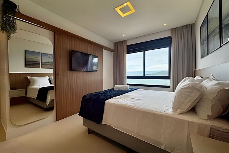 Apto Completo na Praia | 3 Quartos e Suíte