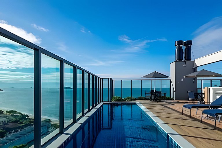 Apto Completo na Praia | 3 Quartos e Suíte
