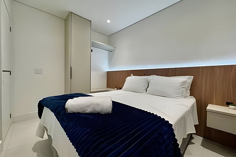Apto Completo na Praia | 3 Quartos e Suíte
