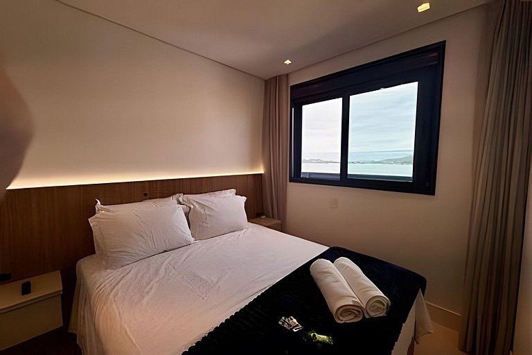 Apto Completo na Praia | 3 Quartos e Suíte